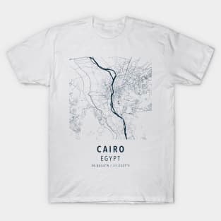 cairo simple map T-Shirt